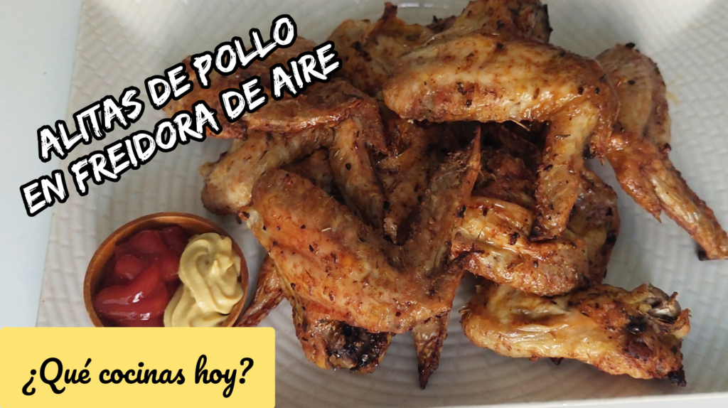 ALITAS DE POLLO EN FREIDORA DE AIRE