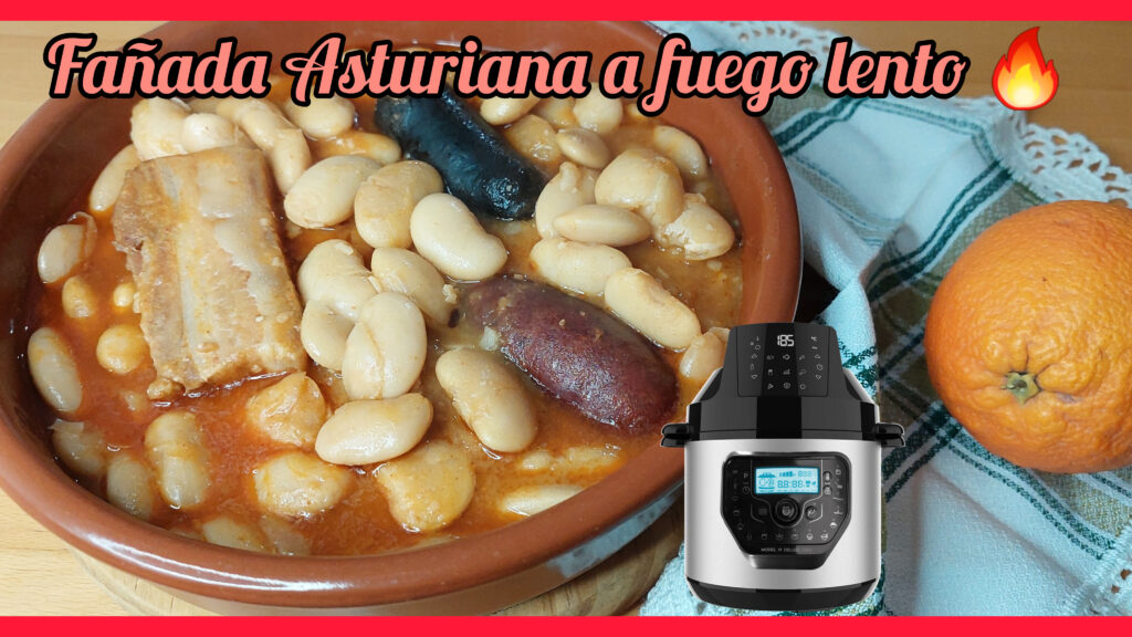 FABADA ASTURIANA A FUEGO LENTO