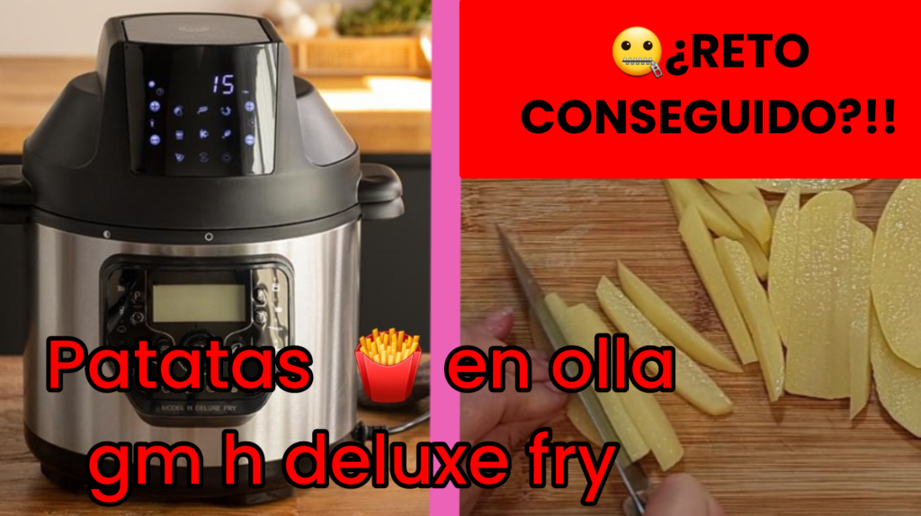 PATATAS FRITAS EN OLLA GM H DELUXE FRY