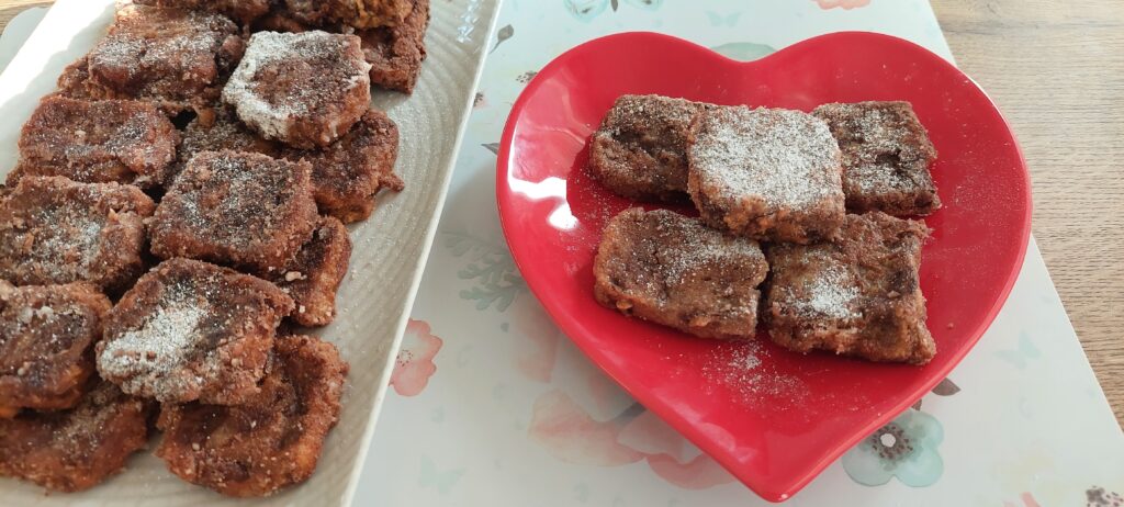 LECHE FRITA AL CACAO EN MAMBO