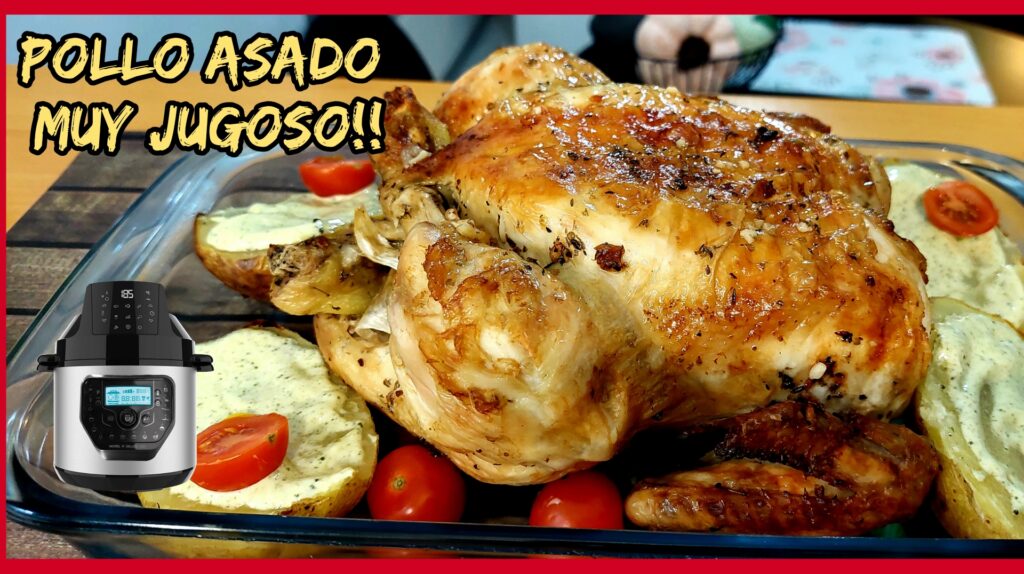 POLLO ASADO EN OLLA GM H DELUXE FRY