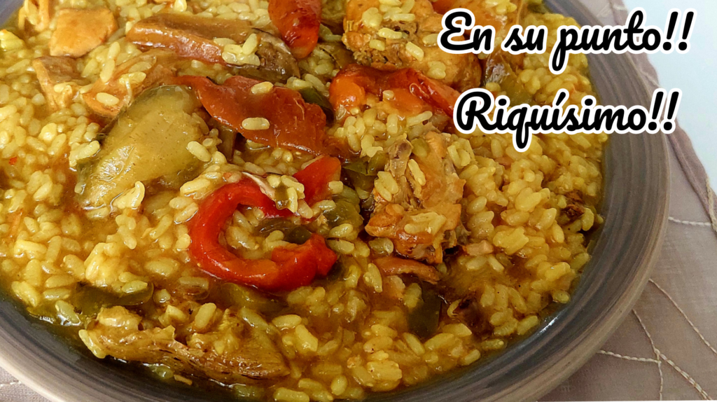 ARROZ CON CONEJO Y ALCACHOFAS EN OLLA GM