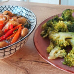 SALTEADO DE VERDURAS EN WOK / BROCOLI AL VAPOR OLLA GM